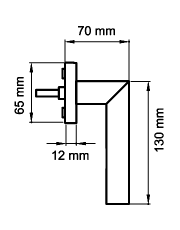 Fensterolive Verona EF374 mit Stift 35mm Edelstahl matt - Karcher Design - 2
