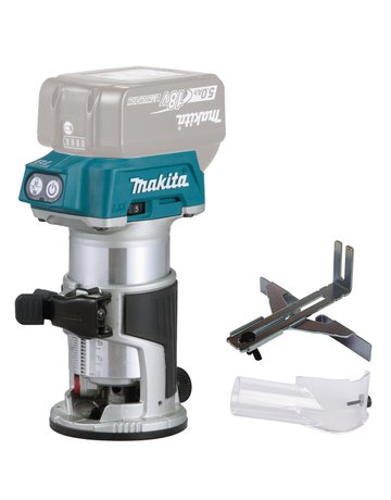 Akku-Multifunktionsfräse 18,0 V (ohne Akku, ohne Ladegerät) - Makita - 1