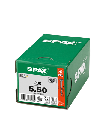 SPAX Senkmultikopf T-STAR plus T20 TG Ø 6x 100 mm - SPAX - 4