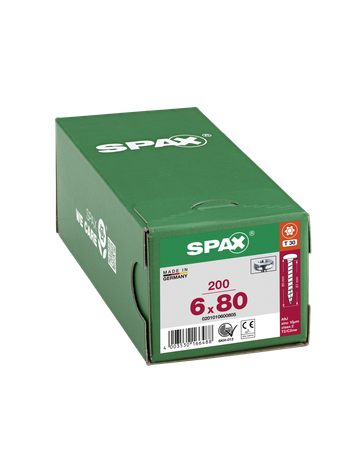 SPAX, Universalschraube, Halbrundkopf, T-STAR plus, VG, galv. blank verzinkt - SPAX - 4
