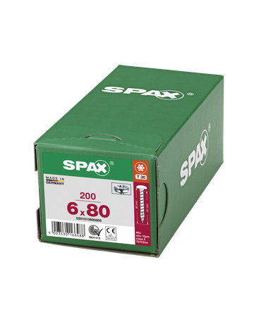 SPAX, Universalschraube, Halbrundkopf, T-STAR plus, VG, galv. blank verzinkt - SPAX - 5