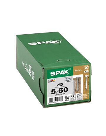 Rückwandkopf Kreuzschl. Z2 VG WIROX 4 x 13 mm - SPAX - 1