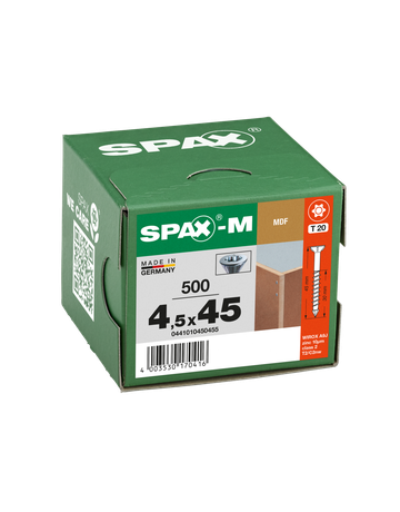 Spax-M SEKO T-Star plus 4,5x45 mm T15 TG Wirox
