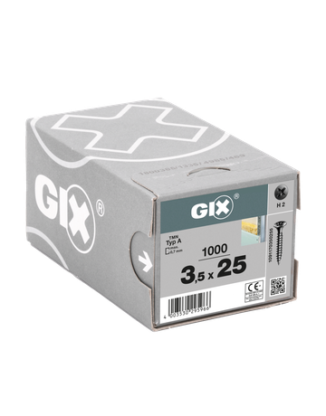GIX-A Trompetenk. H2 Feingw. phosph. 3,5 x 25 mm - SPAX - 3