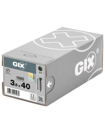 GIX-A Trompetenk. H2 Feingw. phosph. 3,5 x 40 mm - SPAX - 4