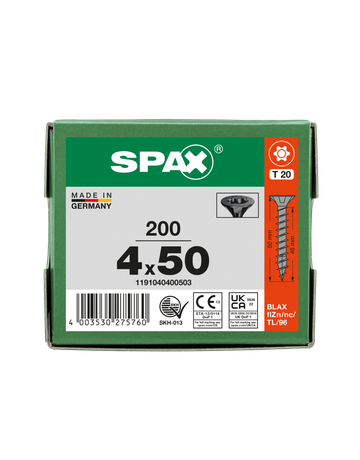 SPAX Senkkopfschraube, T-Star plus, - SPAX - 4