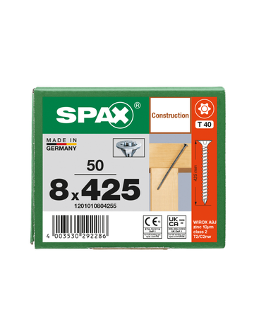 SPAX-S Senkmultikopf T-STAR plus T40 VG CUT Wirox - SPAX - 6