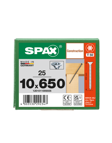 SPAX-S Senkmultikopf T-STAR plus T50 VG CUT Wirox - SPAX - 6