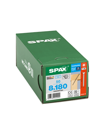 Senkmulti A4 Rostfrei T-STAR plus T40 VG CUTØ 8x 180 mm - SPAX - 5