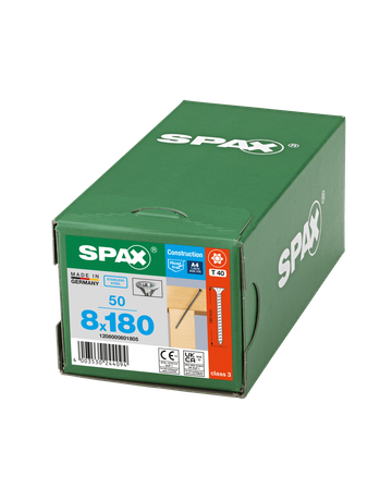 Senkmulti A4 Rostfrei T-STAR plus T40 VG CUTØ 8x 180 mm - SPAX - 6