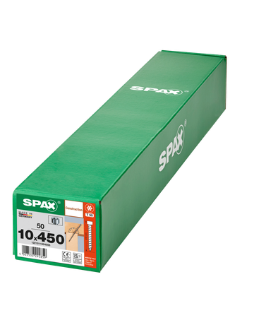SPAX Zylinderkopf T-STAR plus T40 VG CUT Ø 8x 400 mm - SPAX - 5