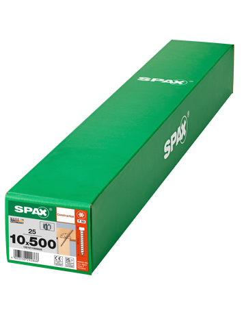SPAX Zylinderkopf T-STAR plus T40 VG CUT Ø 8x 350 mm - SPAX - 5