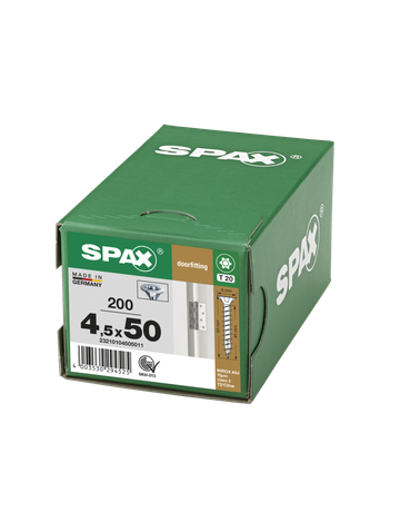 Senkmultikopf kleiner Kopf T-STAR PLUS T20 VG WIROX 4,5 x 40 mm - SPAX - 3