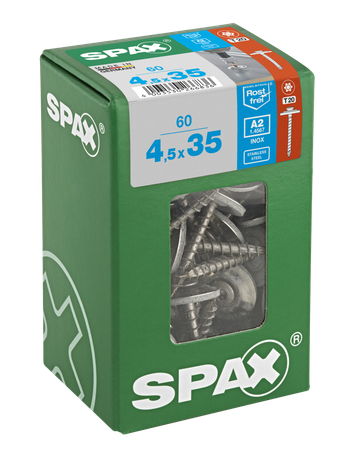 Spax Spenglerschraube Edelstahl A2 L-Karton - SPAX - 3