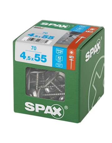 Spax Spenglerschraube Edelstahl A2, XL-Karton - SPAX - 4