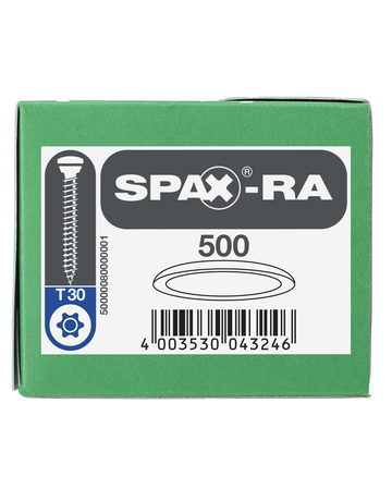 SPAX, Kunststoff-Abdeckkappen für SPAX-RA Flachsenkkopf - SPAX - 4