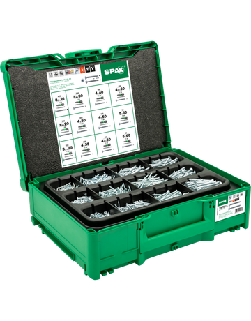 Box systainer 3 T-Loc Senkmultikopf T-STAR plus WIROX 2475 Stk/5 Bit - SPAX