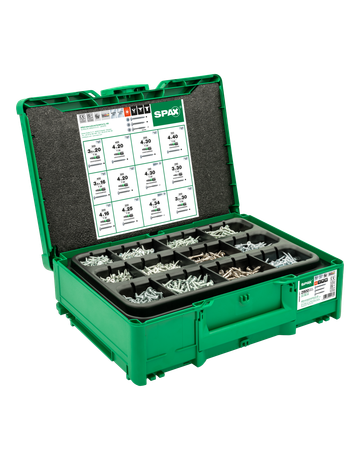 SPAX Box Systainer Möbelbau T-Loc T-STAR PLUS 2900ST/5Bit - SPAX - 1
