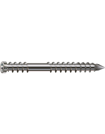 SPAX, Terrassenschraube, Zylinderkopf, T-STAR plus, CUT, Fixiergewinde, Edelstahl A4 - SPAX - 3