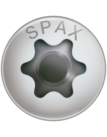 SPAX, Universalschraube, Linsensenkkopf, T-STAR plus, VG, Edelstahl A2 - SPAX - 4
