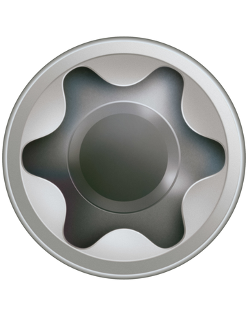 Terrasse A4 Zylinderk. T-STAR PLUS T25 Fixiergw. CUT 5 x 45 mm - SPAX - 3