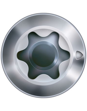 SPAX, FEX-H, Beschlagschraube, Senkkopf, T-Star plus, 4CUT-Spitze, Teilgewinde, WIROX - SPAX - 3