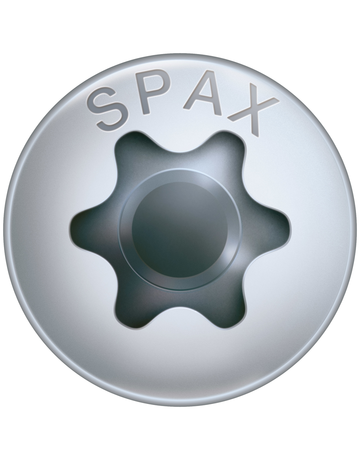 SPAX, Universalschraube, Halbrundkopf, T-STAR plus, 4CUT, TG, WIROX - SPAX - 3