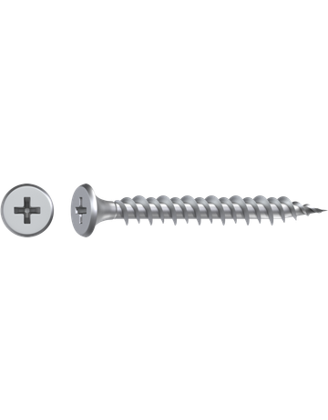 GIX-E Trompetenk. Fräsrippen H2 HILO-Gewinde verz. 3,9 x 55 mm - SPAX - 1