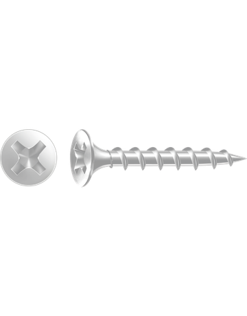 GIX-B Trompetenk. H2 Grobgw. verz. 3,9 x 40 mm - SPAX - 1