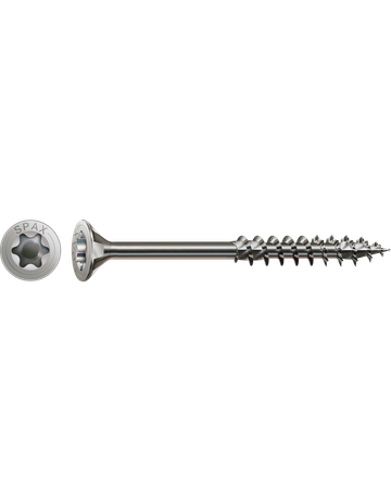 Universalschraube Senkkopf 6x160mm,Teilgw,Innensechsrund T30,ER A2 - SPAX