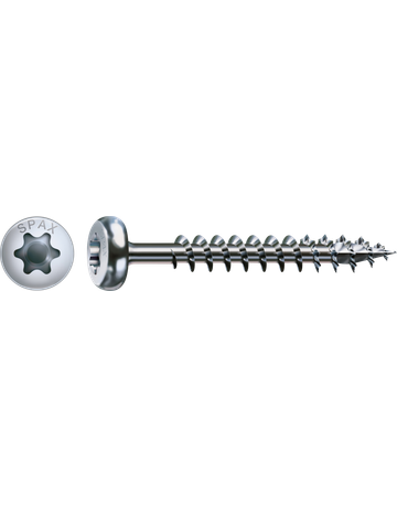 SPAX, Universalschraube, Halbrundkopf, T-STAR plus, 4CUT, TG, WIROX - SPAX - 1