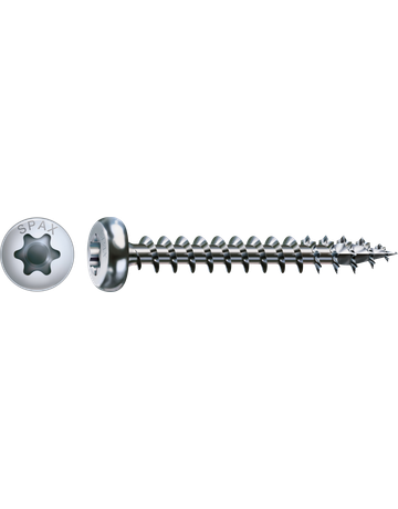 Universalschraube Halbrundkopf 3,5x12mm,Vollgw,Innensechsrund T15,WIROX - SPAX