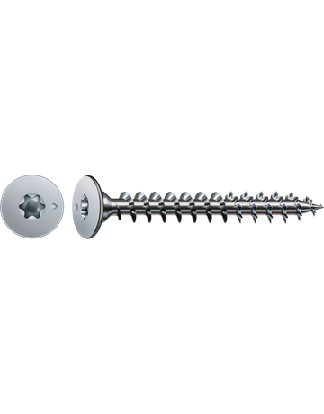 Rückwandschraube Flachrückwandkopf 3x20mm,Vollgw,Innensechsrund T10,WIROX - SPAX
