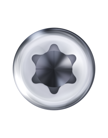 Für Akustikverkl KL. Kopf T-STAR PLUS T8 VGW 4-CUT- Spitze WIROX 3,5 x 40 mm - SPAX - 2