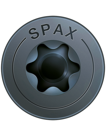SPAX Rückwandkopf T-STAR plus T10 VG BLAX ohne Linse - SPAX - 2