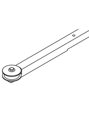 Glastürgriff - Hettich - 1