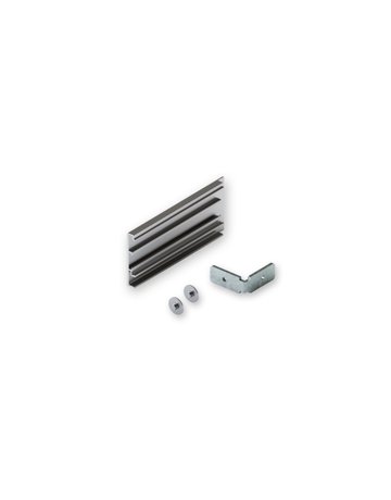 Hawa Junior Blendenendstück-Set 95 mm LM elox. - Hawa - 1