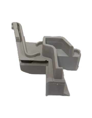 Endkappe weich grau links für GR/GTR 22.44 K - Bug