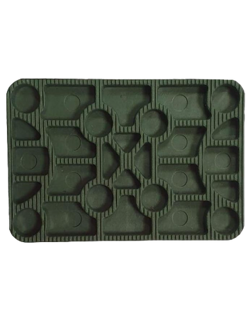 Lastabtragungsklötze 60 x 40 x 5 grün - Topform