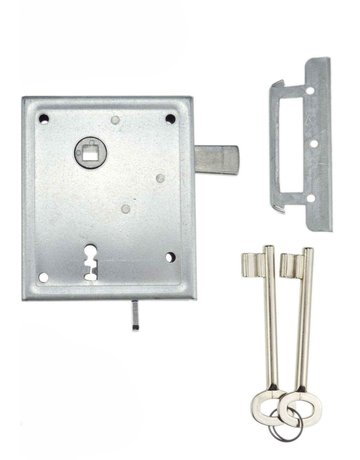 Kastenschloss 89 B BB 55/8 D60 auswärts / einwärts, mit hebender Falle - Bever