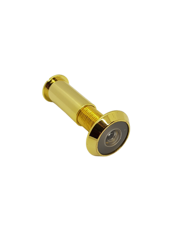 Türspion 14 mm Messing poliert 200 Grad / Türstärke 35-60 mm - BMB