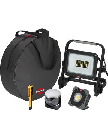 Basis Baustrahler-Set mit Tasche - brennenstuhl