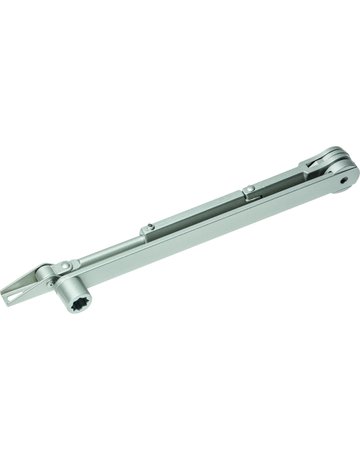 Gestänge TS 72/71 mit Feststellung,RAL 9006 - dormakaba