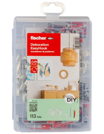 EasyDIY Box Dekoration EasyHook (113) - fischer - 1