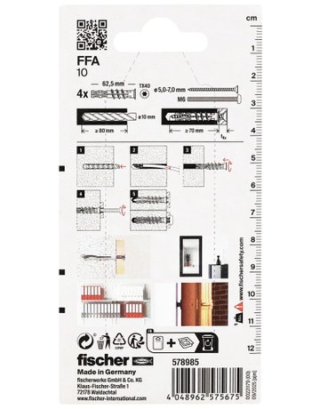 Porenbetondübel FFA (4) - fischer - 2