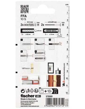 Porenbetondübel FFA (2) - fischer - 3