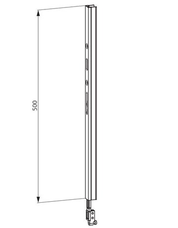Hebeschiebe-Getriebe-Verlängerung - GU - 1