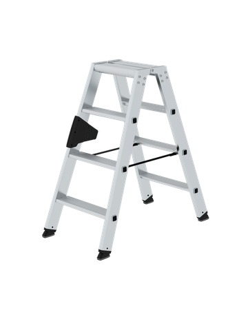 Günzburger Stufen - Stehleiter beidseitig begehbar 2 x 4 Stufen - MUNK