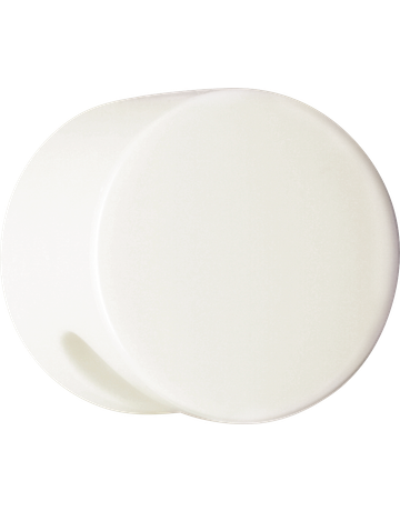 Türknopf 122.23FK 8mm,reinweiß - Hewi