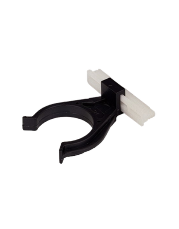 Blendenhalter zum Aufklipsen auf den Sockelfuß, zum Einnuten - Hettich